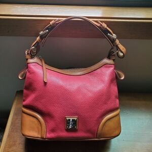 Dooney and Bourke Pebbled Leather Shoulder Bag